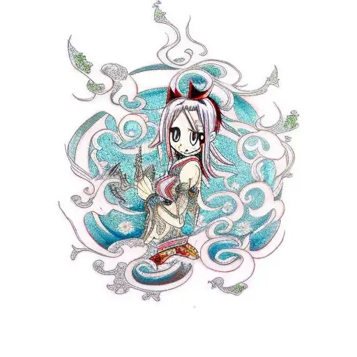 Fairy Tail Lucy tattoo design idea