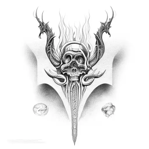 arte giger tattoo design idea