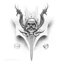 arte giger tattoo design idea