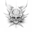 arte giger tattoo design idea