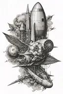 Dream chaser  tattoo design idea