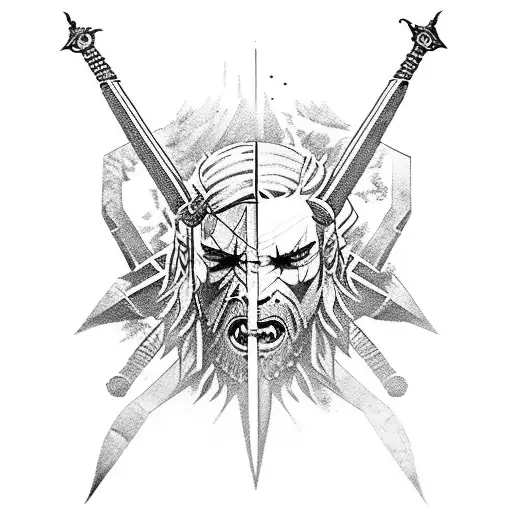 witcher 3  tattoo design idea