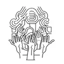 hands, I will follow you so you can drag me through hell tattoo design idea