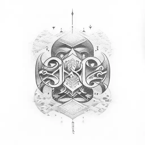 Ambigram tattoo design idea