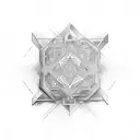 Ambigram and electronics tattoo design idea