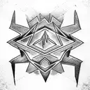 Meteora Linkin park logo tattoo design idea