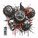 carpe diem tattoo design idea