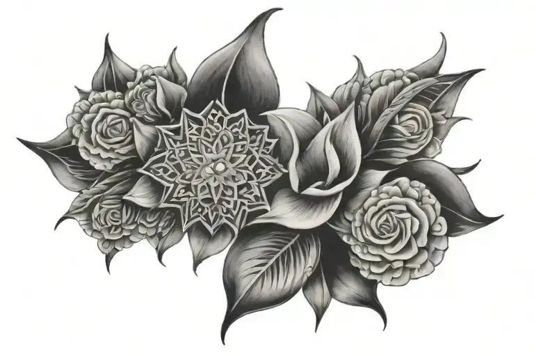 dmt tattoo design idea