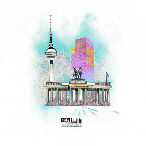 berlin tattoo design idea