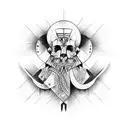 da vinci tattoo design idea