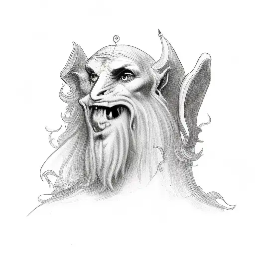 saint lazarus tattoo design idea