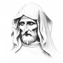 saint lazarus tattoo design idea