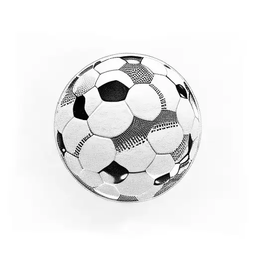 number 7, names Jinte and Mees in, a football inside  tattoo design idea