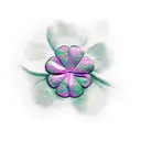 4 leaf clover tattoo design idea