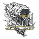 Cyberpunk 2077 tattoo design idea