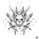 antibody tattoo design idea