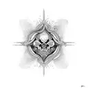 suminagashi tattoo design idea