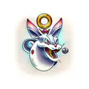 mewtwo tattoo design idea