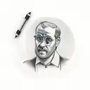 aristotle tattoo design idea