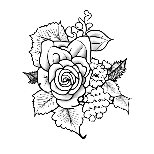 Create a tattoo that goes around the arm of grapevine and its leaves   tattoo design idea