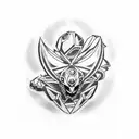 Pokemon and digimon  tattoo design idea