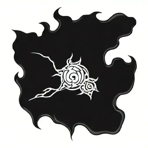 set your heart ablaze anime quote tattoo design idea