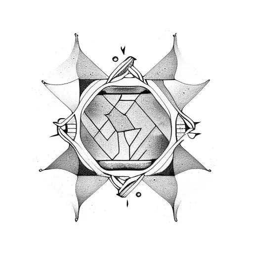 ocean inside light bulb   tattoo design idea