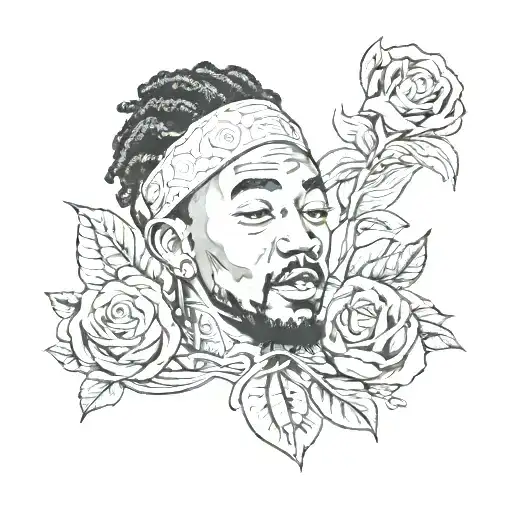 Kendrick Lamar tattoo design idea