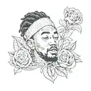 Kendrick Lamar tattoo design idea