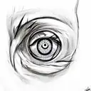 Evil Eye tattoo design idea