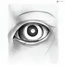 Evil Eye tattoo design idea