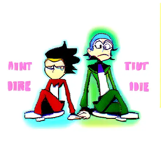 rick andd morty tattoo design idea