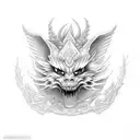 sephirot kill aerith tattoo design idea