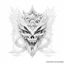 sephirot kill aerith tattoo design idea