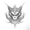 sephirot kill aerith tattoo design idea