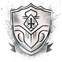 Shield tattoo design idea