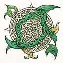 Celtic knotwork meaning gratitude  tattoo design idea