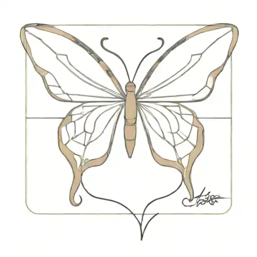 borboleta que simbolize new beginnings strength body mind fulfilment tattoo design idea