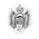 icarus tattoo design idea