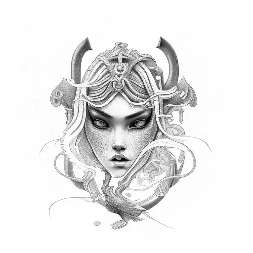 sirens ulysses tattoo design idea