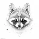 rocket racoon tattoo design idea