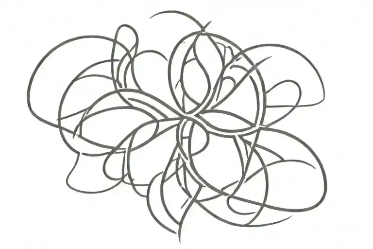 A nigerian Tribal pattern inspired tattoo design idea