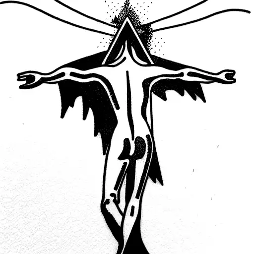 Icarus from Led Zeppelins cover tattoo design idea