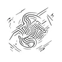 lightning bolt tattoo design idea