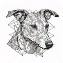 whippet   tattoo design idea