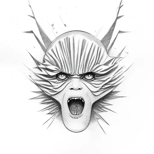 Stranger Things  tattoo design idea