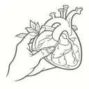 As pockets get bigger, people's hearts get smaller and many people's hearts are even smaller than their pockets. So make money by working hard. tattoo design idea