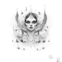 be lilith never eve tattoo design idea