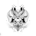 7 heavenly virtues tattoo design idea