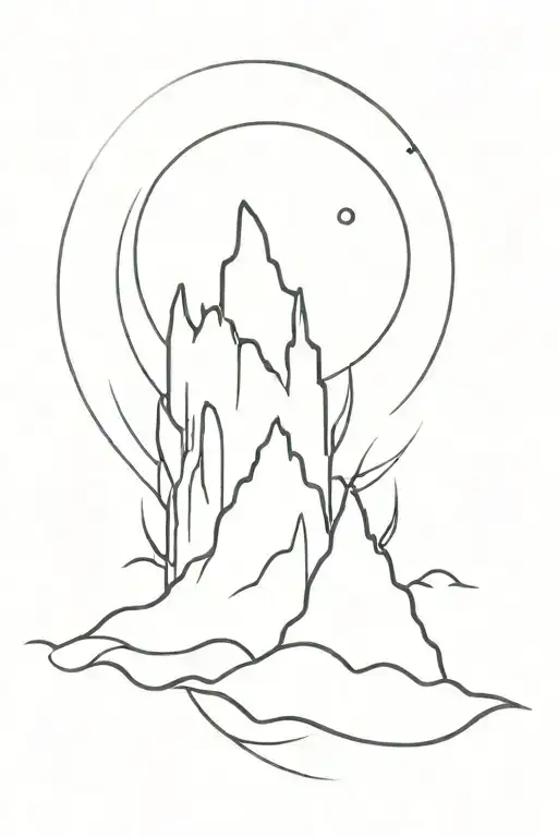 moonlight vent'anni tattoo design idea